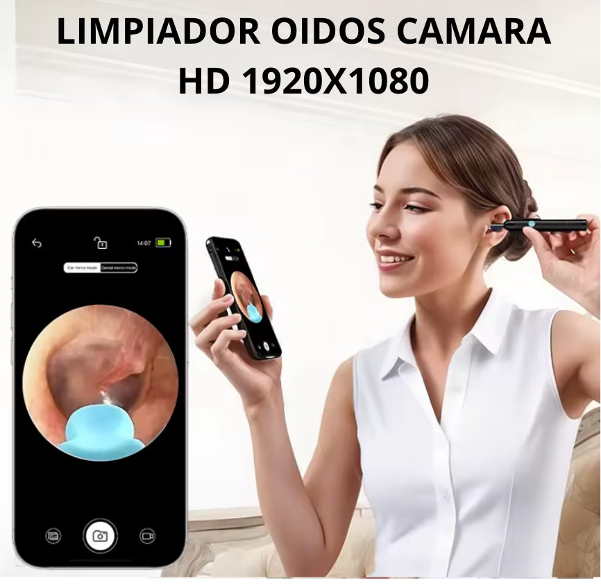OtoLux™: Limpia tus Oidos con Cámara