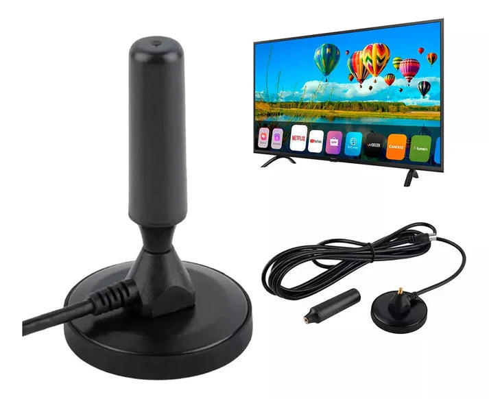 ANTENA DE TELEVISIÓN +80 CANALES GRATUITOS